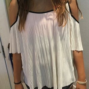 off the shoulder shirt